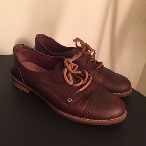 Sperry Brown Leather Oxford Loafers | 6